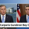 A serious news report depicting the US warning Cuba about the threat to the Guantanamo Bay base. The image should show a split screen: one side showing a stern-faced US official speaking at a press conference, and the other side showing a Cuban official looking concerned. In the background, subtly depict the Guantanamo Bay base. Focus on conveying a sense of tension and diplomatic pressure.